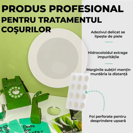 Plasturi translucizi anti acnee [6]