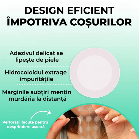 Plasturi translucizi anti acnee [5]