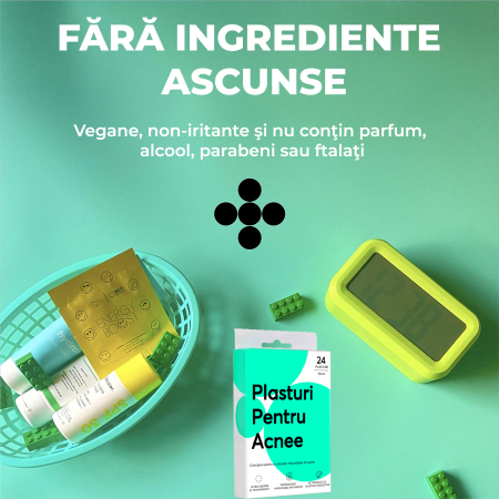 Plasturi translucizi anti acnee [7]