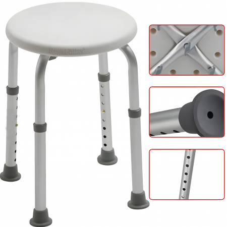 Accesorii Medicale - Scaun de Baie sau dus Argintiu