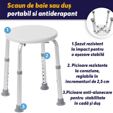 Scaun de Baie sau dus Argintiu [6]