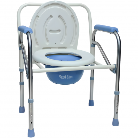 Accesorii Medicale - Scaun WC tip toaleta - Pliabil si reglabil