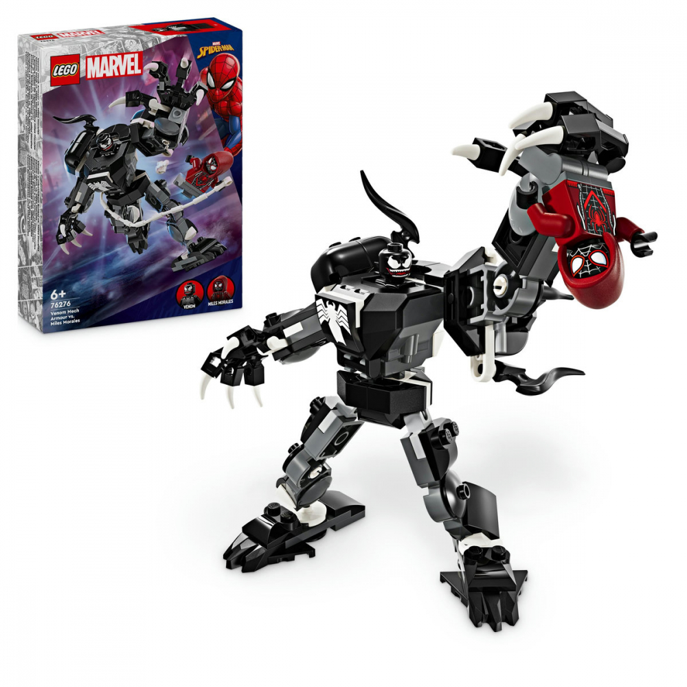 Armura de robot a lui Venom vs Miles Morales [1]