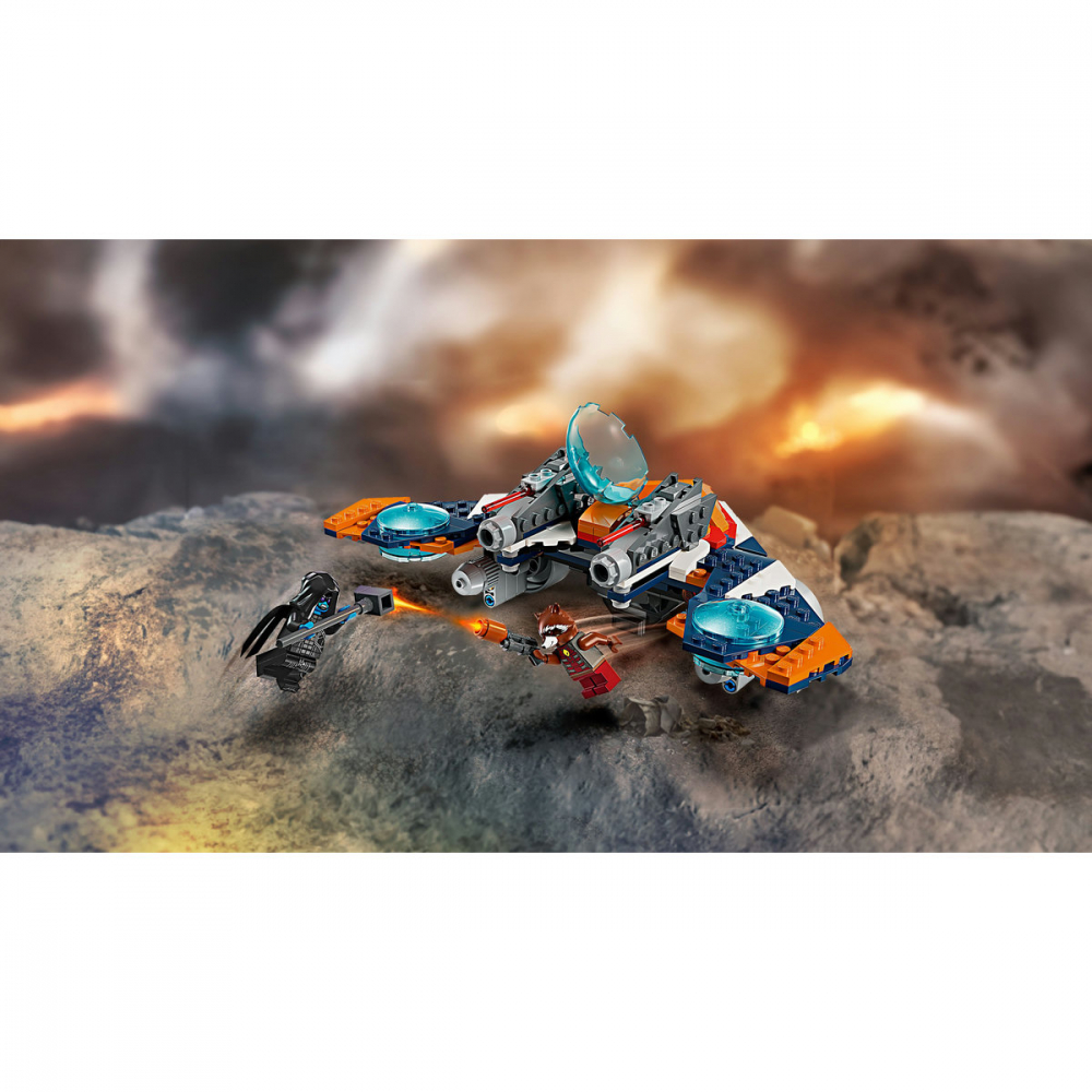 Avionul de lupta al lui Rocket vs Ronan [9]