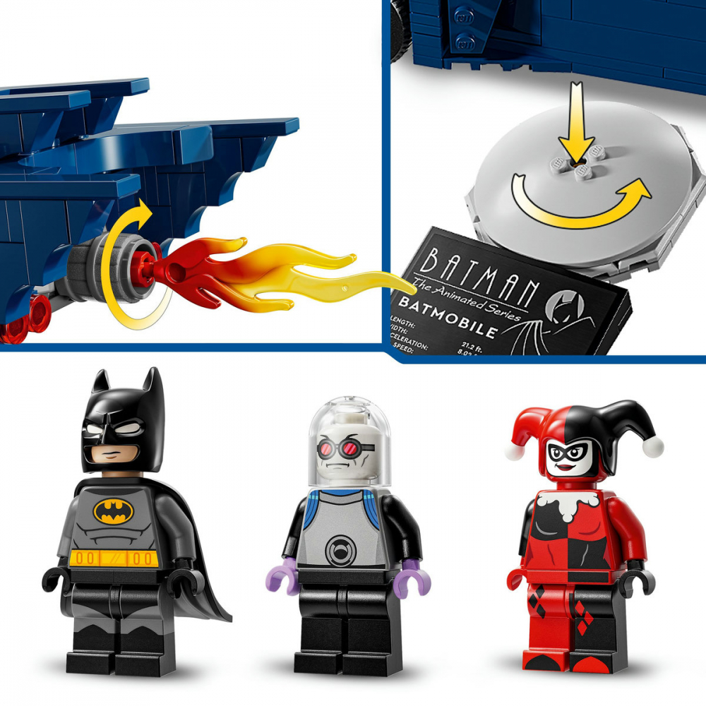 Batman™ cu  Batmobile™ vs Harley Quinn™ si Mr. Freeze™ [9]