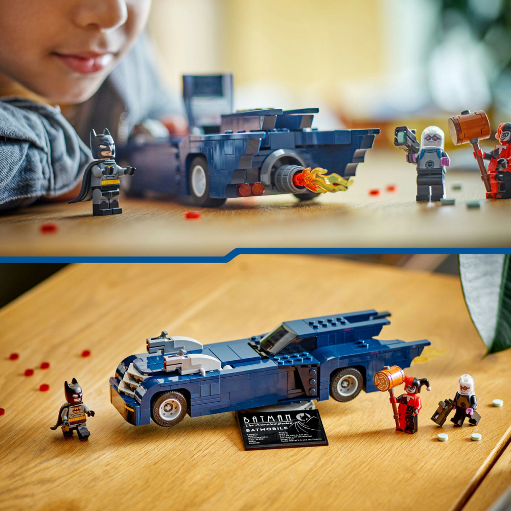 Batman™ cu  Batmobile™ vs Harley Quinn™ si Mr. Freeze™ [10]