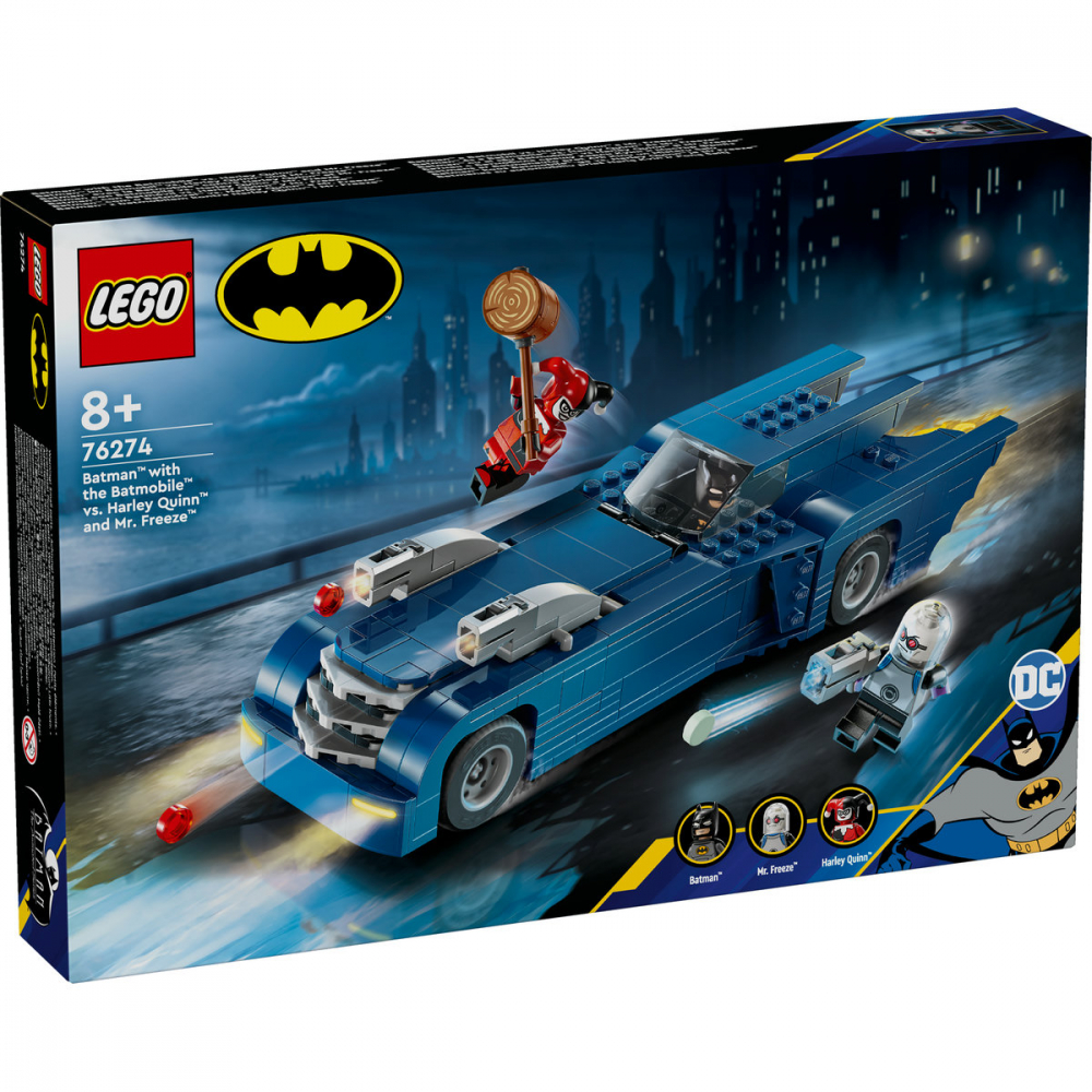 Batman™ cu  Batmobile™ vs Harley Quinn™ si Mr. Freeze™ [2]