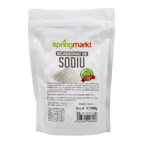 Bicarbonat de sodiu 500gr. Springmarkt [1]