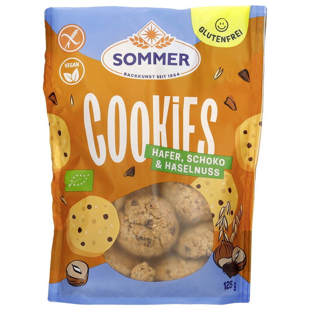 Biscuiti vegani bio cu ovaz, ciocolata si alune, fara gluten [1]