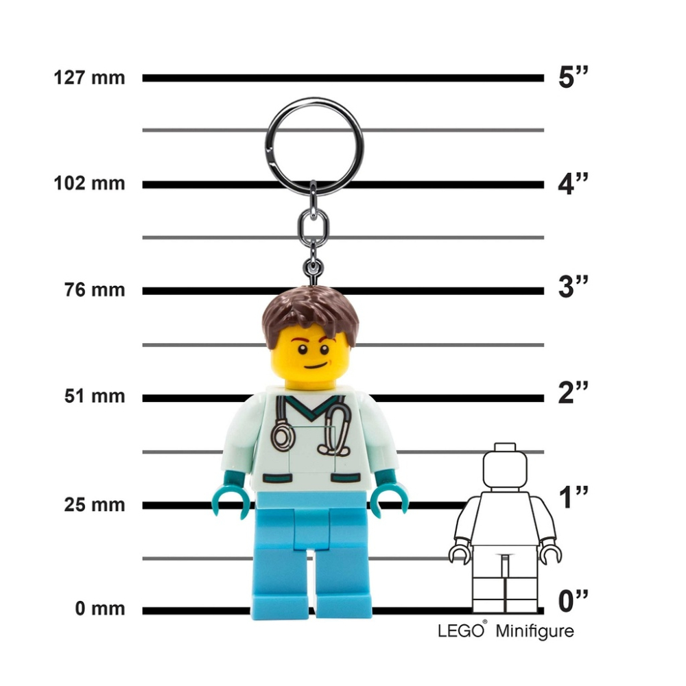 Breloc cu LED LEGO Medic [4]