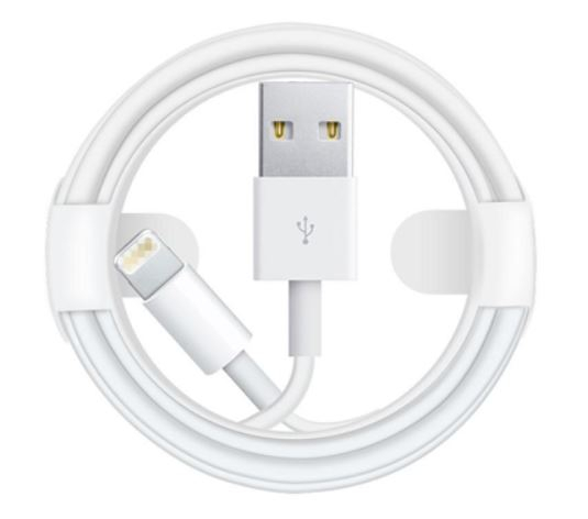 Cablu Date Iphone Lightning 1m, 2A, Fast cable, Bulk, Alb [1]