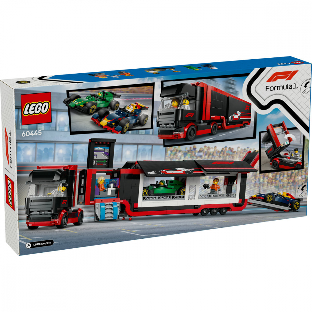 Camion F1 cu masinile F1 RB20 si AMR24 [3]