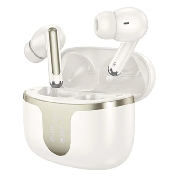 Casti Wireless, Hoco EQ10, Ear Buds, Bluetooth 5.3, 180h StandBy, 300mAh, Power LED, Harmony [1]