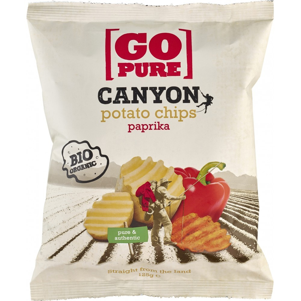 Chips-uri Canyon din cartofi cu ardei bio [1]
