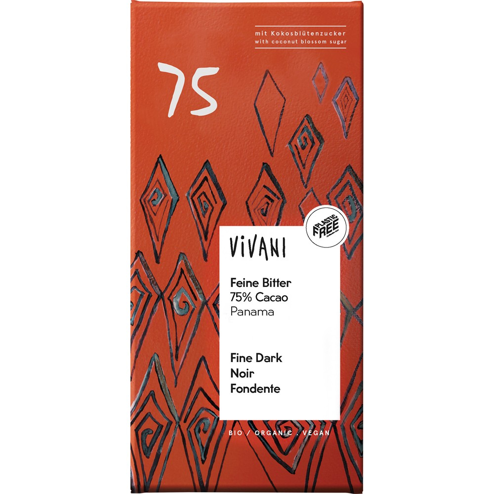 Ciocolata amaruie fina cu 75% cacao Panama [1]