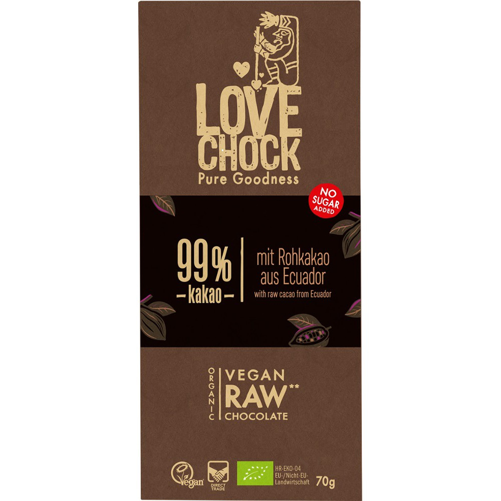 Ciocolata raw vegana extreme dark 99% cacao [1]