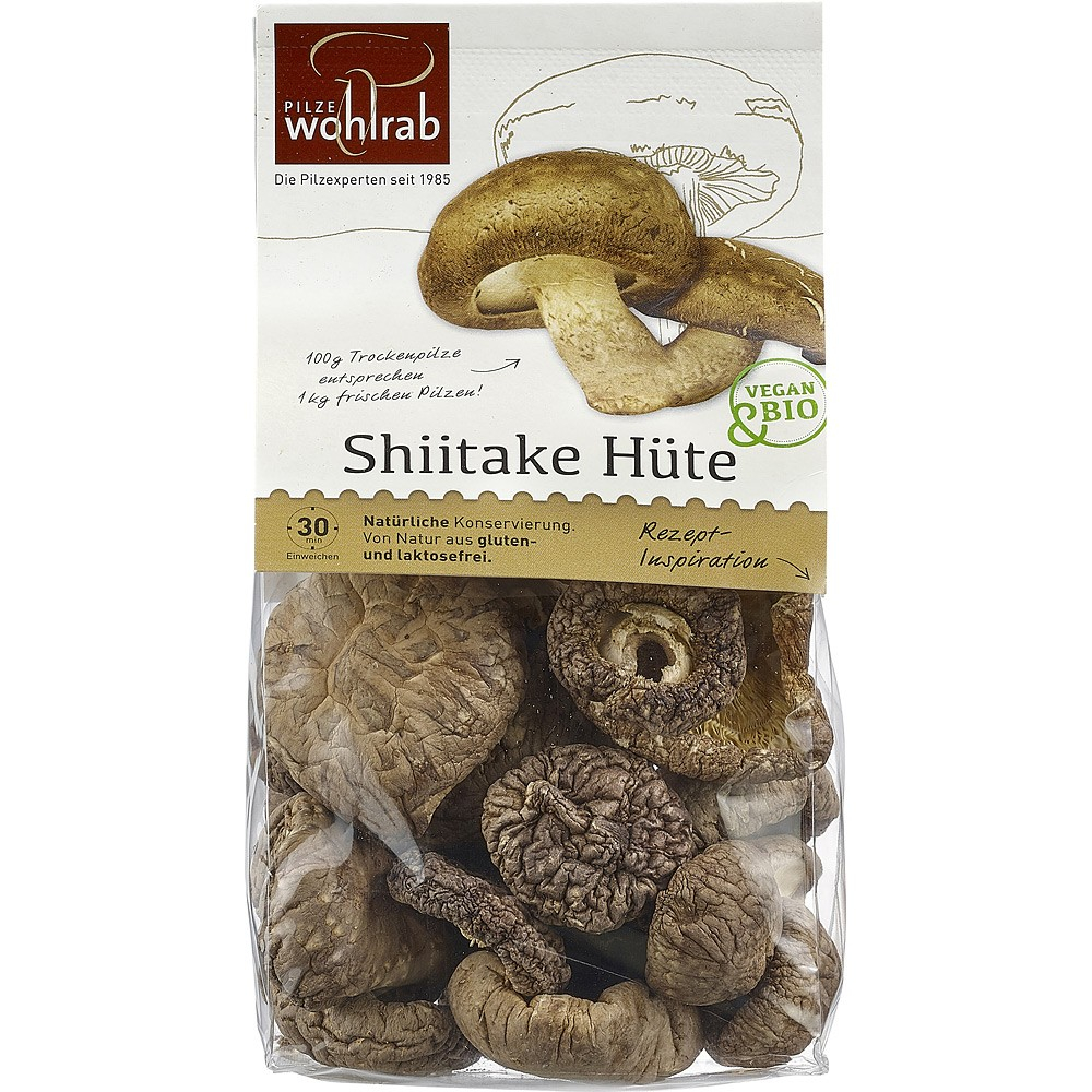 Ciuperci palarii de shiitake bio, deshidratate [1]