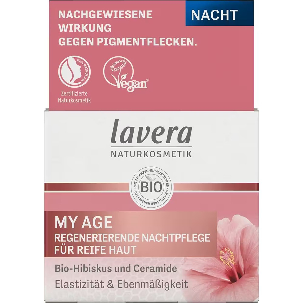 Cremă de noapte regenerantă My Age, cu hibiscus bio ci ceramide [1]