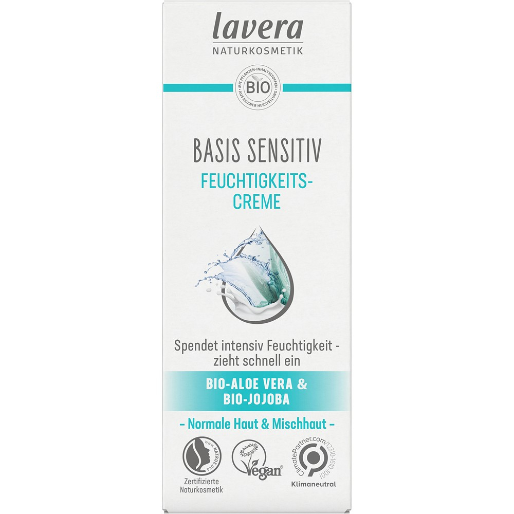 Crema hidratanta basis sensitiv cu aloe vera bio si jojoba bio pentru ten normal [1]