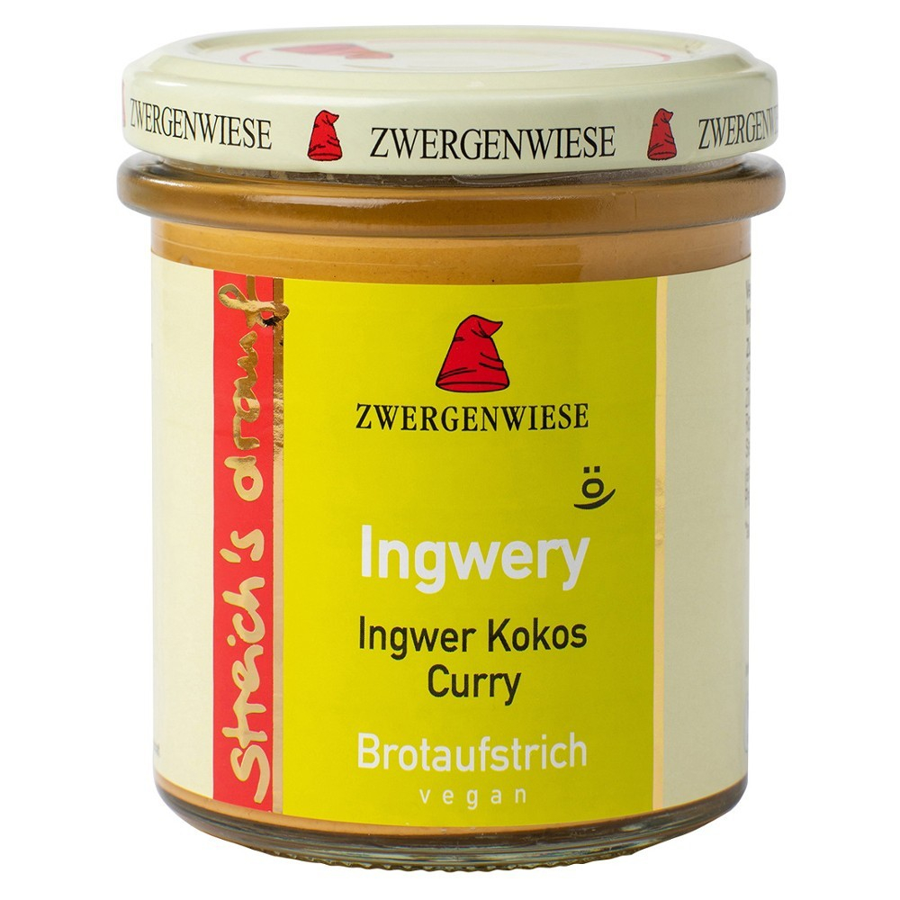 Crema tartinabila bio vegetala Ingwery cu ghimbir, cocos si curry [1]