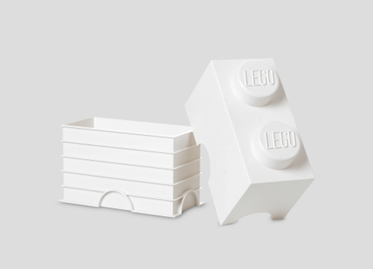 Cutie depozitare LEGO 2 alb [2]