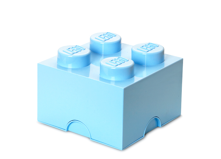 Cutie depozitare LEGO 4 albastru deschis [1]