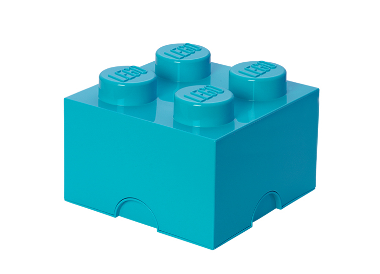 Cutie depozitare LEGO  4 turcoaz [1]