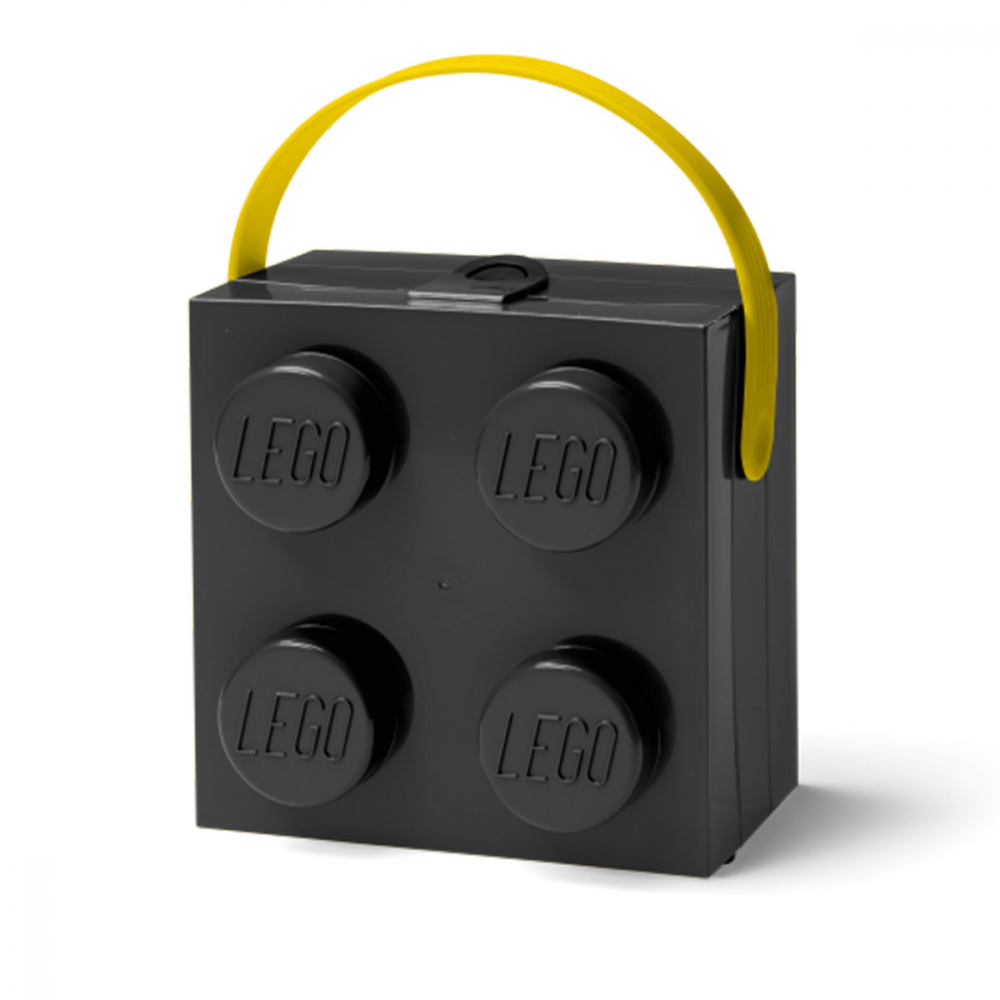Cutie LEGO 2x2 - negru [1]