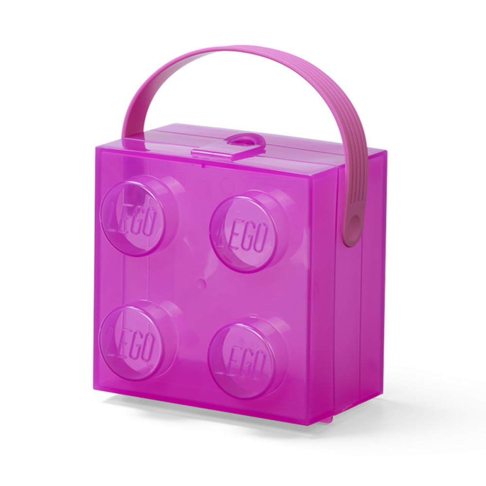 Cutie LEGO 2x2 - violet transparent [1]