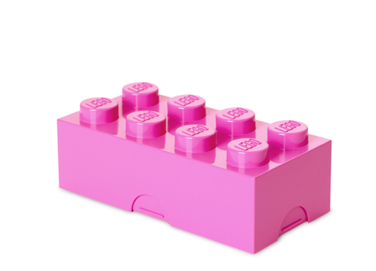 Cutie LEGO pentru sandwich roz [1]