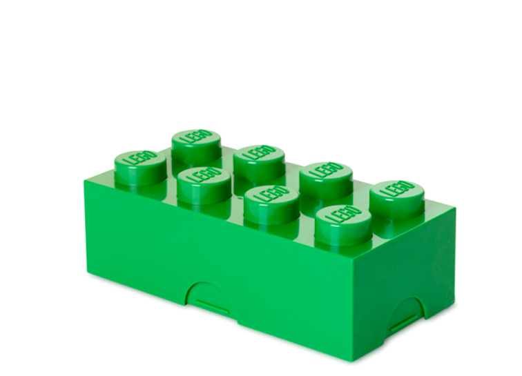 Cutie LEGO pentru sandwich verde inchis [2]
