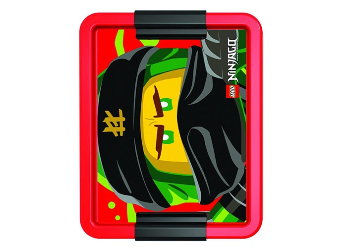 Cutie pentru sandwich LEGO Ninjago (Negru/Rosu) (40521733) [1]