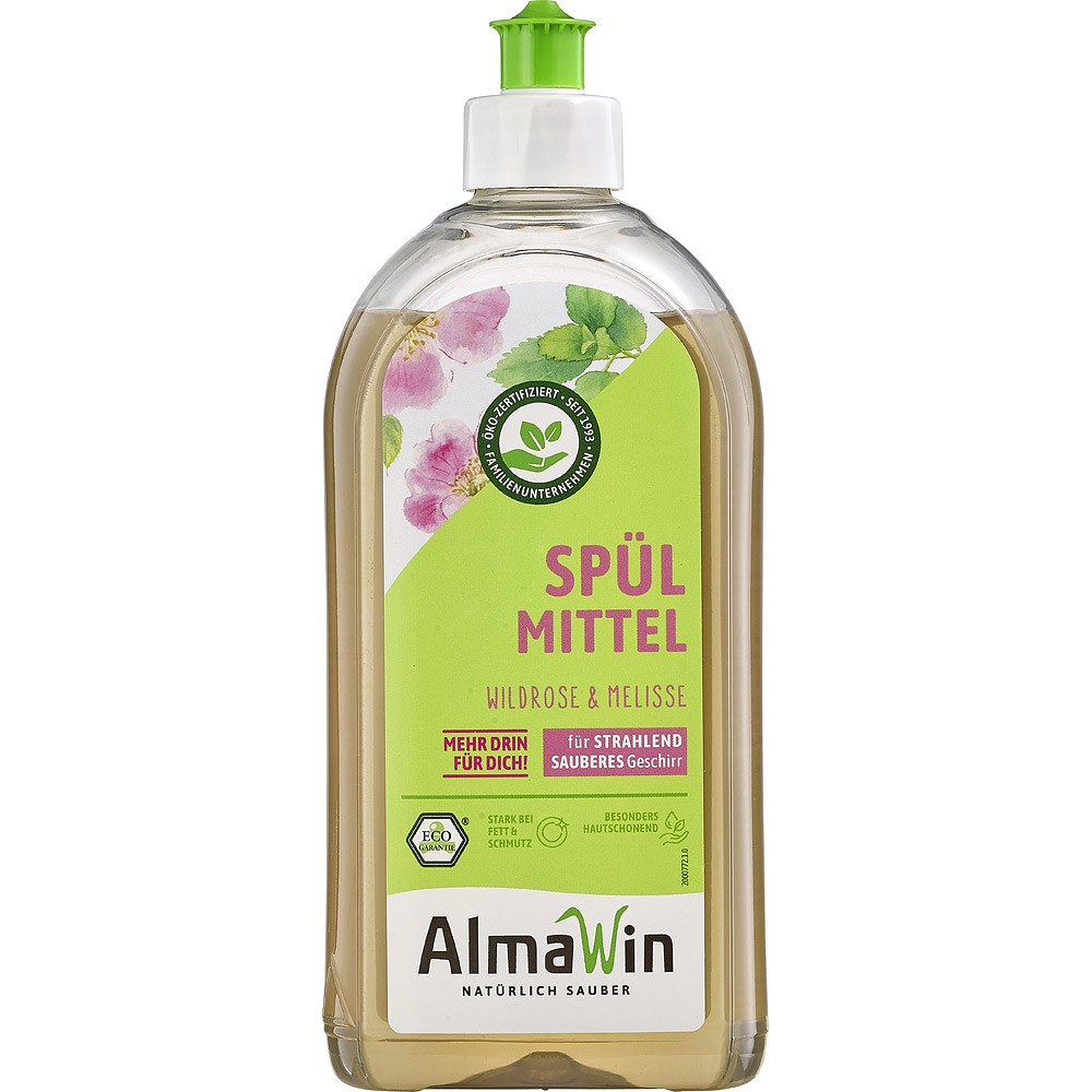 Detergent de vase organic cu trandafir salbatic si melisa [1]