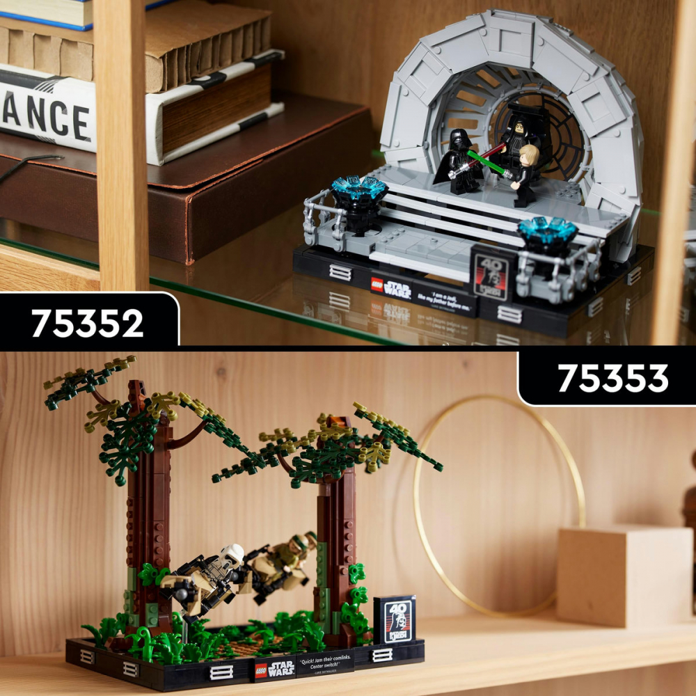 Diorama Urmarire cu speederul pe Endor [10]