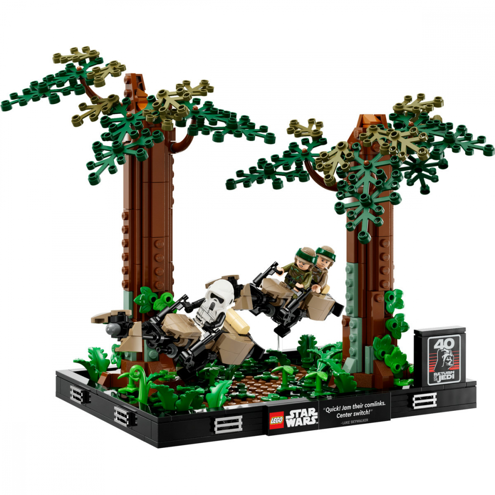 Diorama Urmarire cu speederul pe Endor [7]