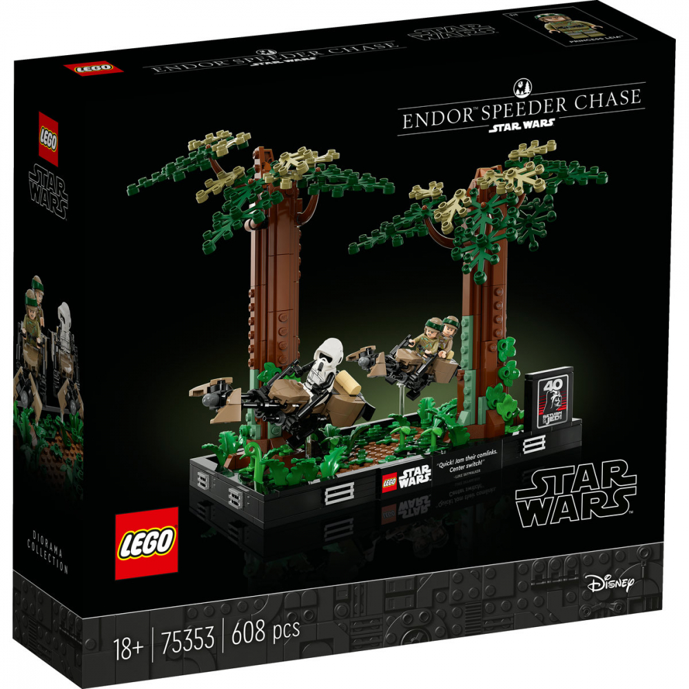 Diorama Urmarire cu speederul pe Endor [2]