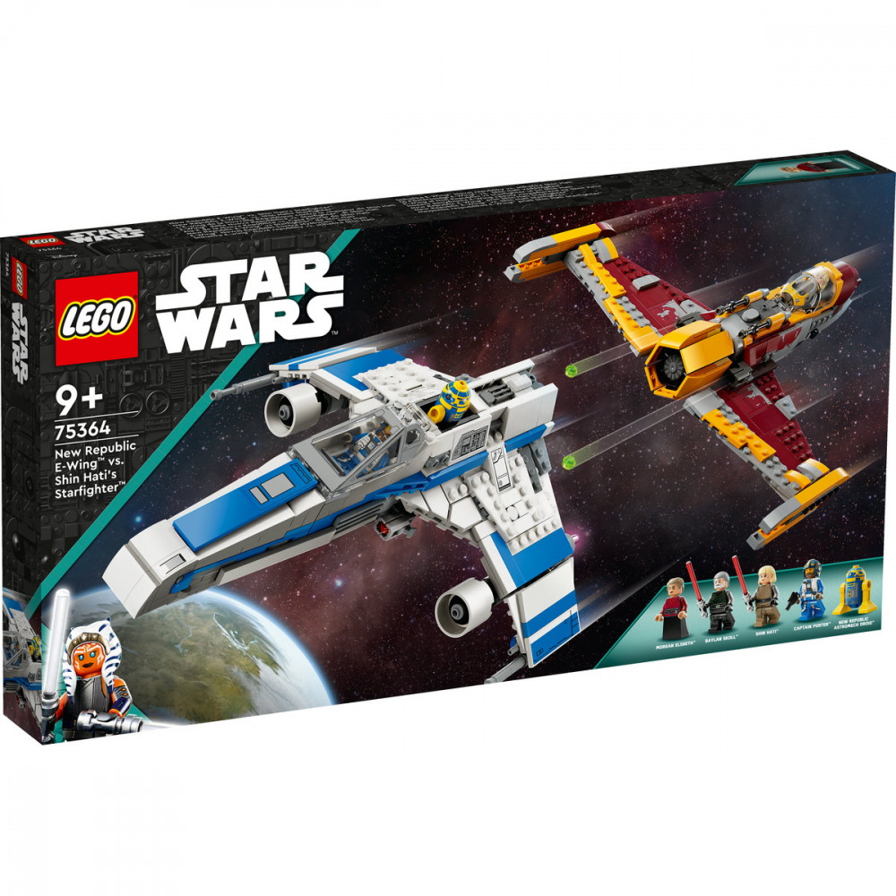 E-Wing al Noii Republici vs Starfighter-ul lui Shin Hati [2]