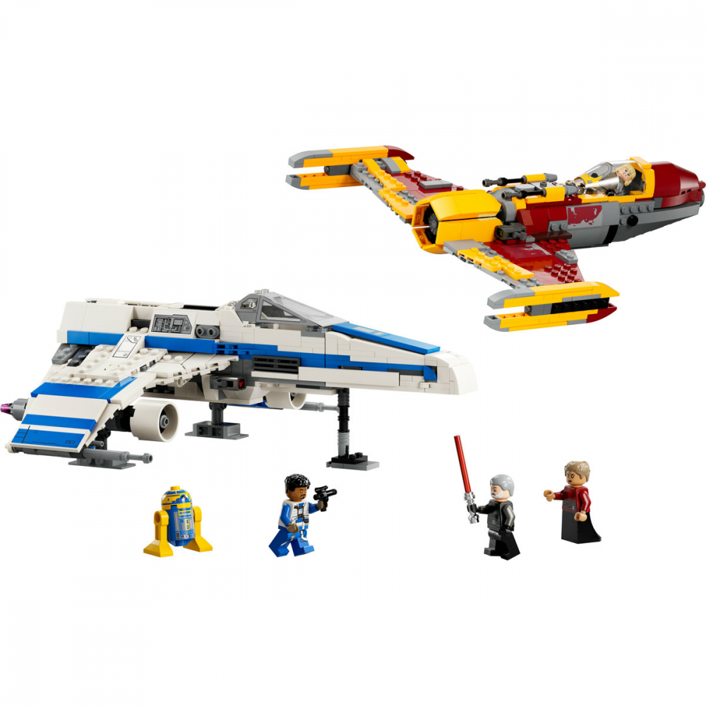 E-Wing al Noii Republici vs Starfighter-ul lui Shin Hati [7]