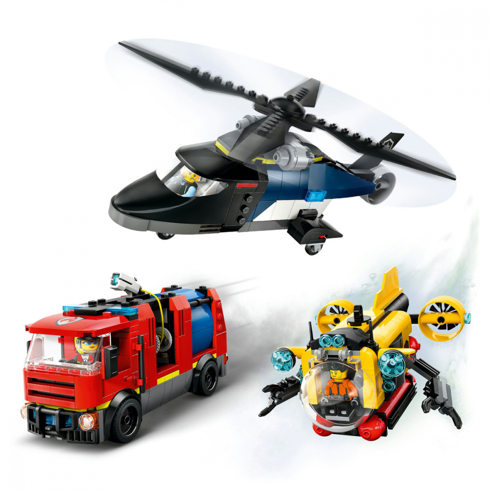 Elicopter, camion de pompieri si submarin remixate [4]