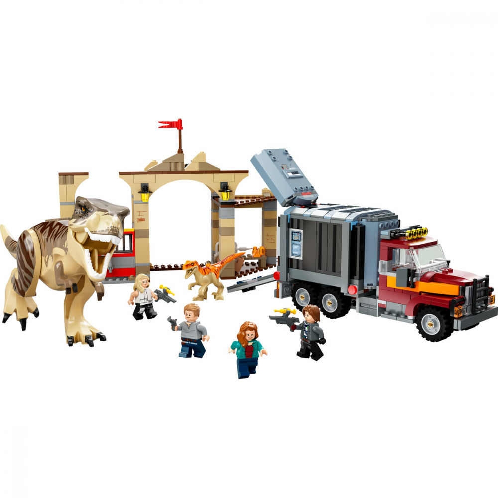 Evadarea dinozaurilor T.rex si Atrociraptor [7]