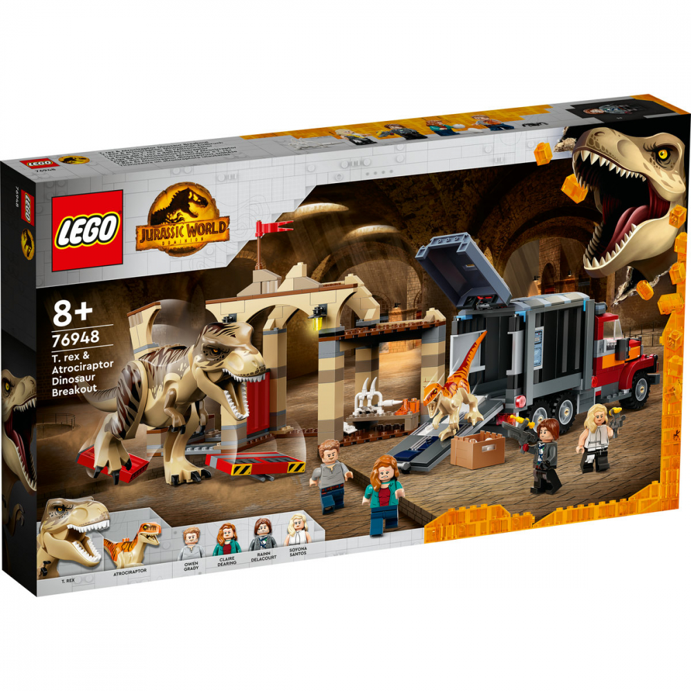 Evadarea dinozaurilor T.rex si Atrociraptor [2]