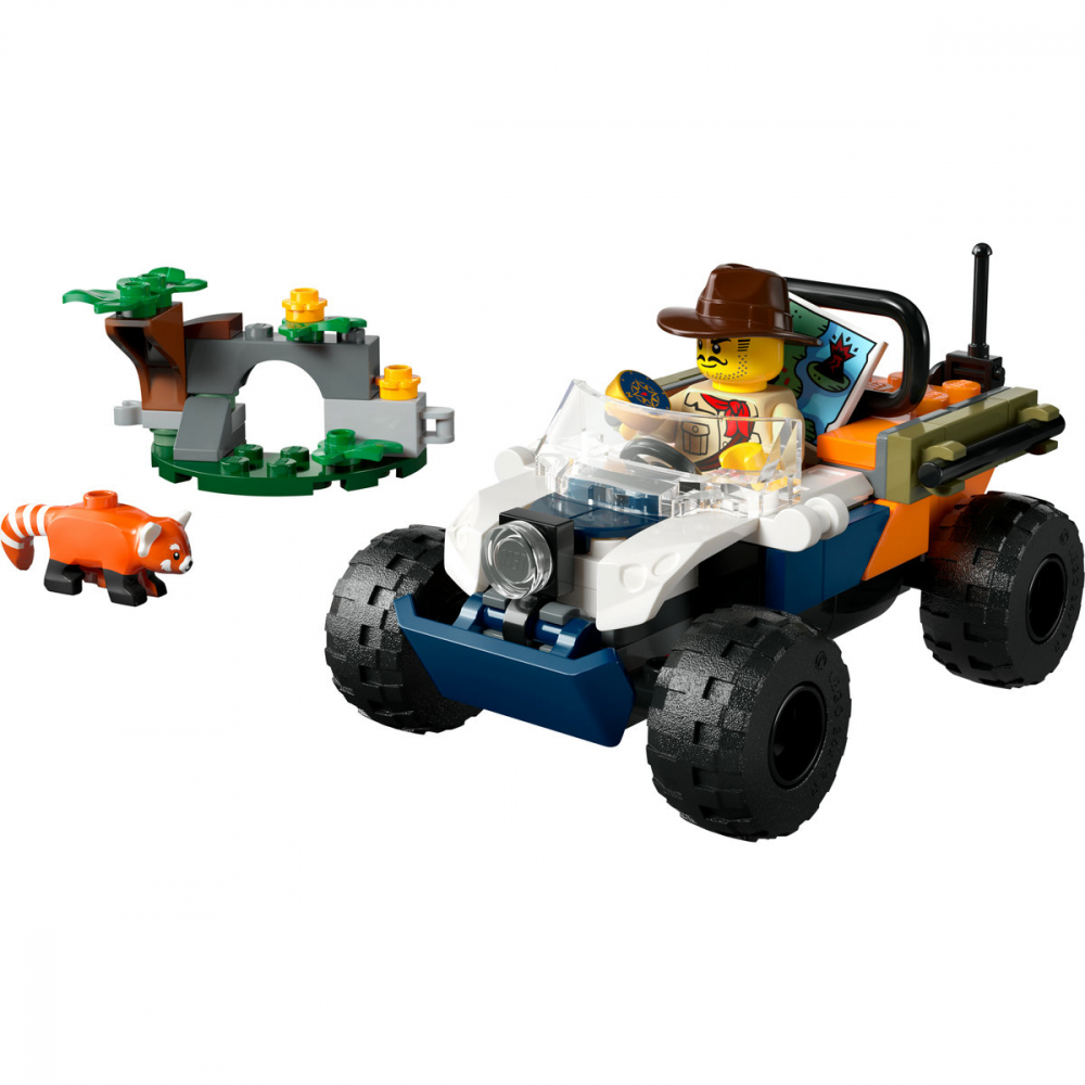 Exploratorul junglei pe ATV în cautarea unui panda rosu [7]