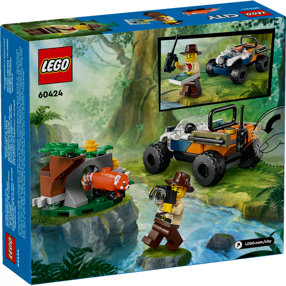 Exploratorul junglei pe ATV în cautarea unui panda rosu [3]
