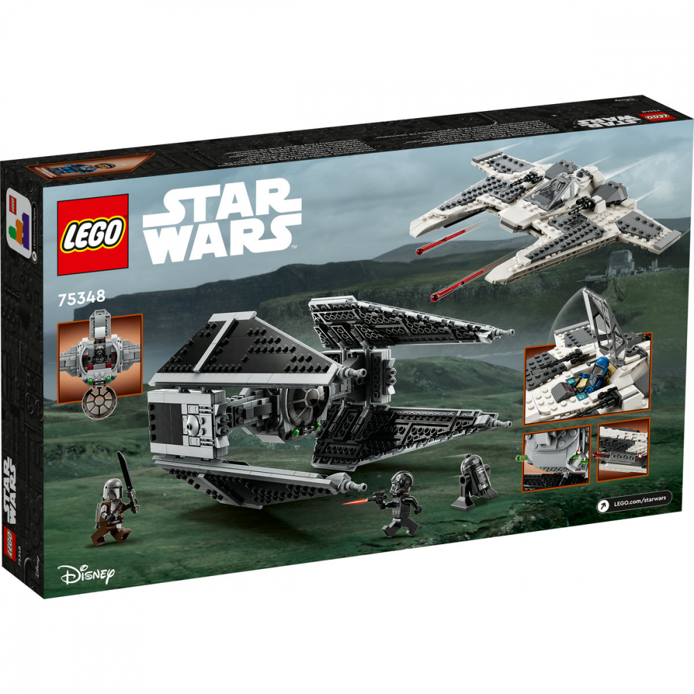 Fang Fighter mandalorian vs TIE Interceptor [3]