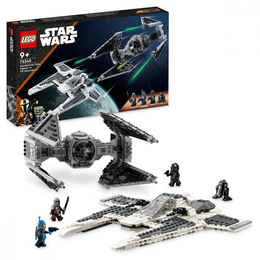 Fang Fighter mandalorian vs TIE Interceptor [1]