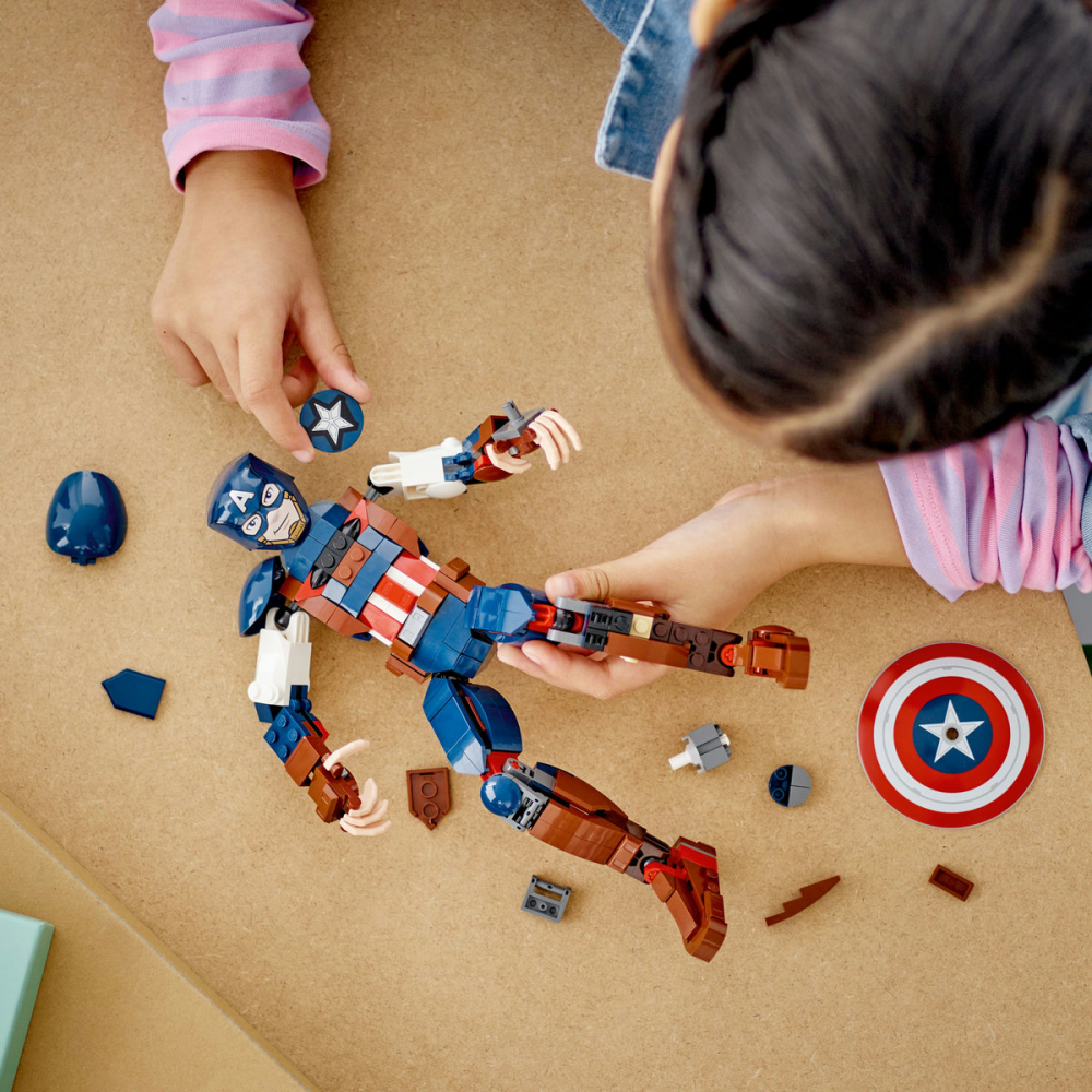 Figurina de constructie Captain America [4]