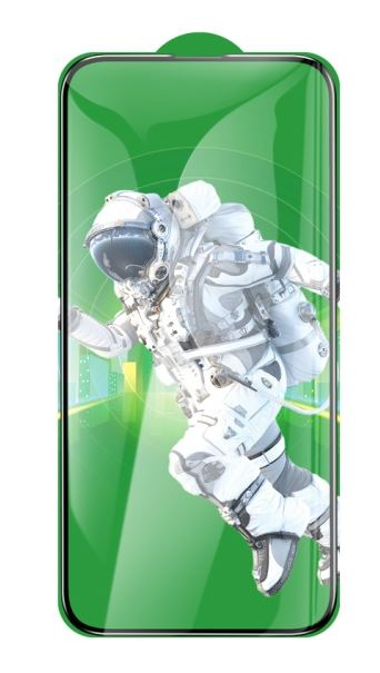 Folie Sticla Hoco G16 Clear 5D, 0.4 mm, Contur negru, iPhone 16 Pro Max - Glass Large Arc [5]