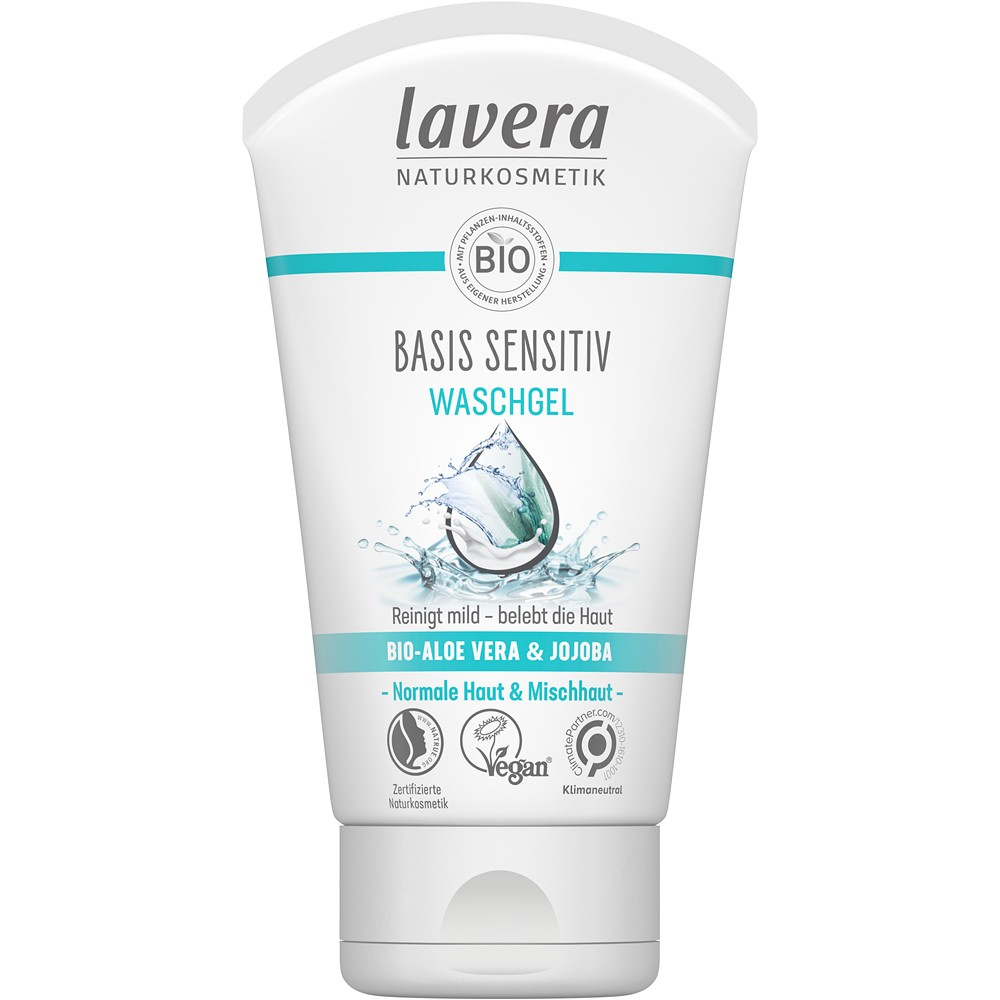 Gel pentru curatare cu aloe vera bio si jojoba, sensitiv [1]