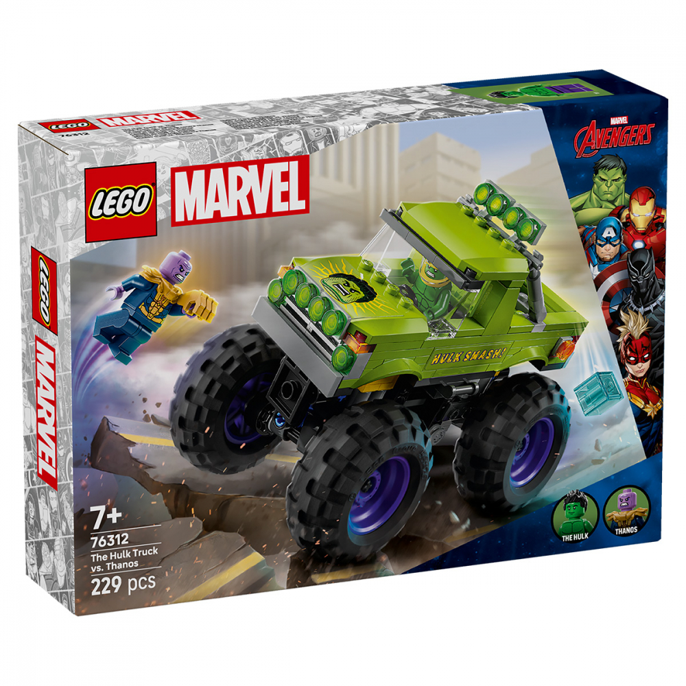 Hulk în vehicul de teren contra lui Thanos [2]