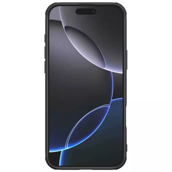 Husa Nillkin, iPhone 16 Pro, Frosted Series, PVC, Negru [4]